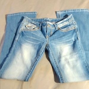 Amethyst flare jeans